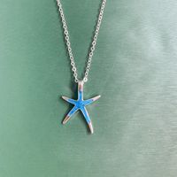 Wholesale Jewelry Vacation Marine Style Starfish Alloy Iron Charms sku image 1