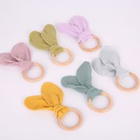 Baby Toys Bunny Ears Wood Cotton Toys main image 4