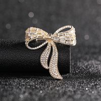 Simple Style Bamboo Flower Alloy Plating Women's Corsage sku image 15