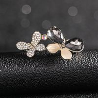 Simple Style Bamboo Flower Alloy Plating Women's Corsage sku image 2