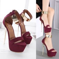 Women's Streetwear Solid Color Open Toe Fashion Sandals main image 5