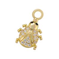 Casual Cute Simple Style Tortoise Animal Bird Copper 18k Gold Plated Zircon Charms In Bulk sku image 12