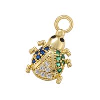 Casual Cute Simple Style Tortoise Animal Bird Copper 18k Gold Plated Zircon Charms In Bulk sku image 13