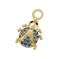 Casual Cute Simple Style Tortoise Animal Bird Copper 18k Gold Plated Zircon Charms In Bulk sku image 14