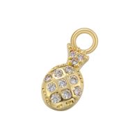 Casual Cute Simple Style Tortoise Animal Bird Copper 18k Gold Plated Zircon Charms In Bulk sku image 4