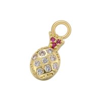 Casual Cute Simple Style Tortoise Animal Bird Copper 18k Gold Plated Zircon Charms In Bulk sku image 5