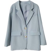 Women's Coat Long Sleeve Blazers Business Solid Color main image 3