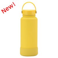 Casual Solid Color Stainless Steel Thermos Cup sku image 36