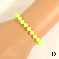 Casual Round Copper Beaded Handmade Plating 18k Gold Plated Bracelets main image 2