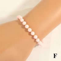 Casual Round Copper Beaded Handmade Plating 18k Gold Plated Bracelets main image 7