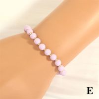 Casual Round Copper Beaded Handmade Plating 18k Gold Plated Bracelets sku image 5