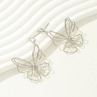 1 Piece Simple Style Butterfly Mesh Alloy Ear Studs main image 9