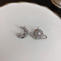 Fashion Heart Shape Copper Inlay Zircon Drop Earrings 1 Pair sku image 8