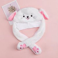 Children Unisex Cute Cartoon Scarf Hat 1 Piece main image 6