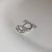 Fashion Heart Shape Copper Inlay Zircon Drop Earrings 1 Pair sku image 11