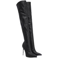 Women's Streetwear Solid Color Point Toe Over-knee Boots main image 6