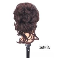 Women's Fashion Holiday High Temperature Wire Curls Wigs sku image 15