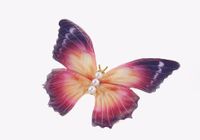 Japanese Style Butterfly Gauze Handmade Hair Claws main image 4