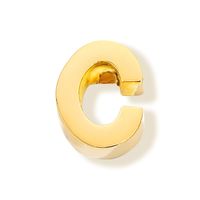 1 Piece Stainless Steel 14K Gold Plated Letter Polished Pendant sku image 29