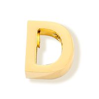 1 Piece Stainless Steel 14K Gold Plated Letter Polished Pendant sku image 30