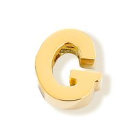 1 Piece Stainless Steel 14K Gold Plated Letter Polished Pendant sku image 33