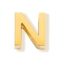 1 Piece Stainless Steel 14K Gold Plated Letter Polished Pendant sku image 50