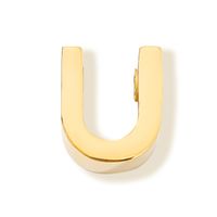 1 Piece Stainless Steel 14K Gold Plated Letter Polished Pendant sku image 47