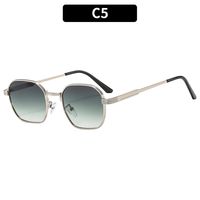 Ig Style Streetwear Solid Color Ac Square Full Frame Women's Sunglasses sku image 4