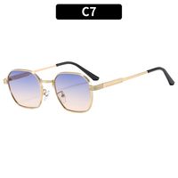 Ig Style Streetwear Solid Color Ac Square Full Frame Women's Sunglasses sku image 6