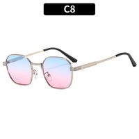 Ig Style Streetwear Solid Color Ac Square Full Frame Women's Sunglasses sku image 7