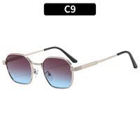 Ig Style Streetwear Solid Color Ac Square Full Frame Women's Sunglasses sku image 8