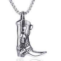 Casual Streetwear Boots Stainless Steel None None Men'S sku image 1