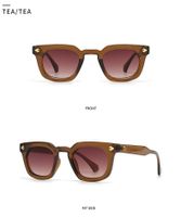 Simple Style Gradient Color Leopard Pc Square Full Frame Women's Sunglasses main image 5