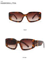 Simple Style Gradient Color Ac Square Full Frame Women's Sunglasses main image 4