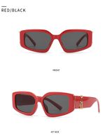 Simple Style Gradient Color Ac Square Full Frame Women's Sunglasses main image 5