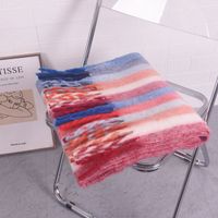 Women's Simple Style Color Block Imitation Cashmere Dyeing Scarf main image 4
