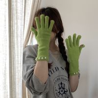 Frau Einfacher Stil Klassischer Stil Einfarbig Handschuhe 1 Paar main image 5
