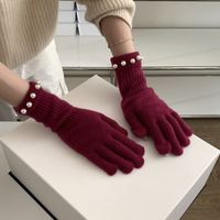 Women's Simple Style Classic Style Solid Color Gloves 1 Pair sku image 8