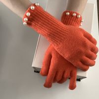 Women's Simple Style Classic Style Solid Color Gloves 1 Pair sku image 5