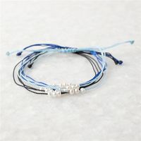 Simple Style Solid Color Rope Braid Women's Bracelets main image 5