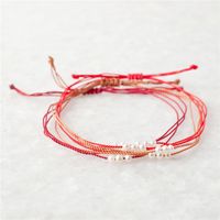 Simple Style Solid Color Rope Braid Women's Bracelets main image 3