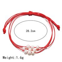 Style Simple Couleur Unie Corde Tresser Femmes Bracelets main image 2