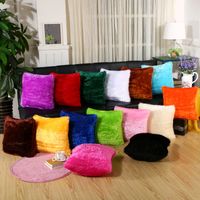 Casual Solid Color Pv Velvet Pillow Cases main image 4