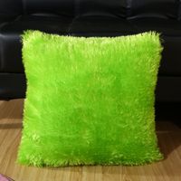 Casual Solid Color Pv Velvet Pillow Cases sku image 4
