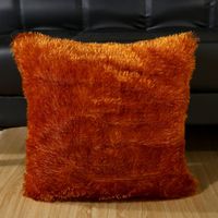 Casual Solid Color Pv Velvet Pillow Cases sku image 7