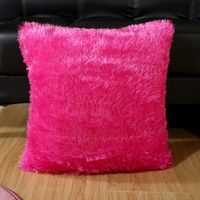 Casual Solid Color Pv Velvet Pillow Cases sku image 8