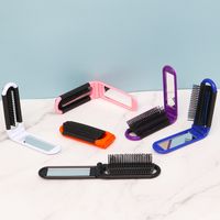 Casual Solid Color Plastic Hair Combs main image 1
