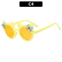 Cute Bow Knot Ac Round Frame Full Frame Glasses sku image 2