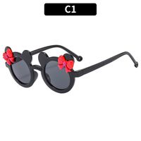 Cute Bow Knot Ac Round Frame Full Frame Glasses main image 2