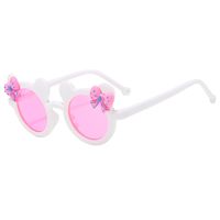 Cute Bow Knot Ac Round Frame Full Frame Glasses main image 3